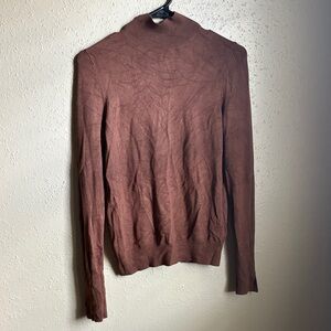 Zara Chocolate Knit Sweater